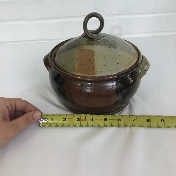 Handmade Pottery from New Mexico- Pot with Lid - Picture 7 of 7